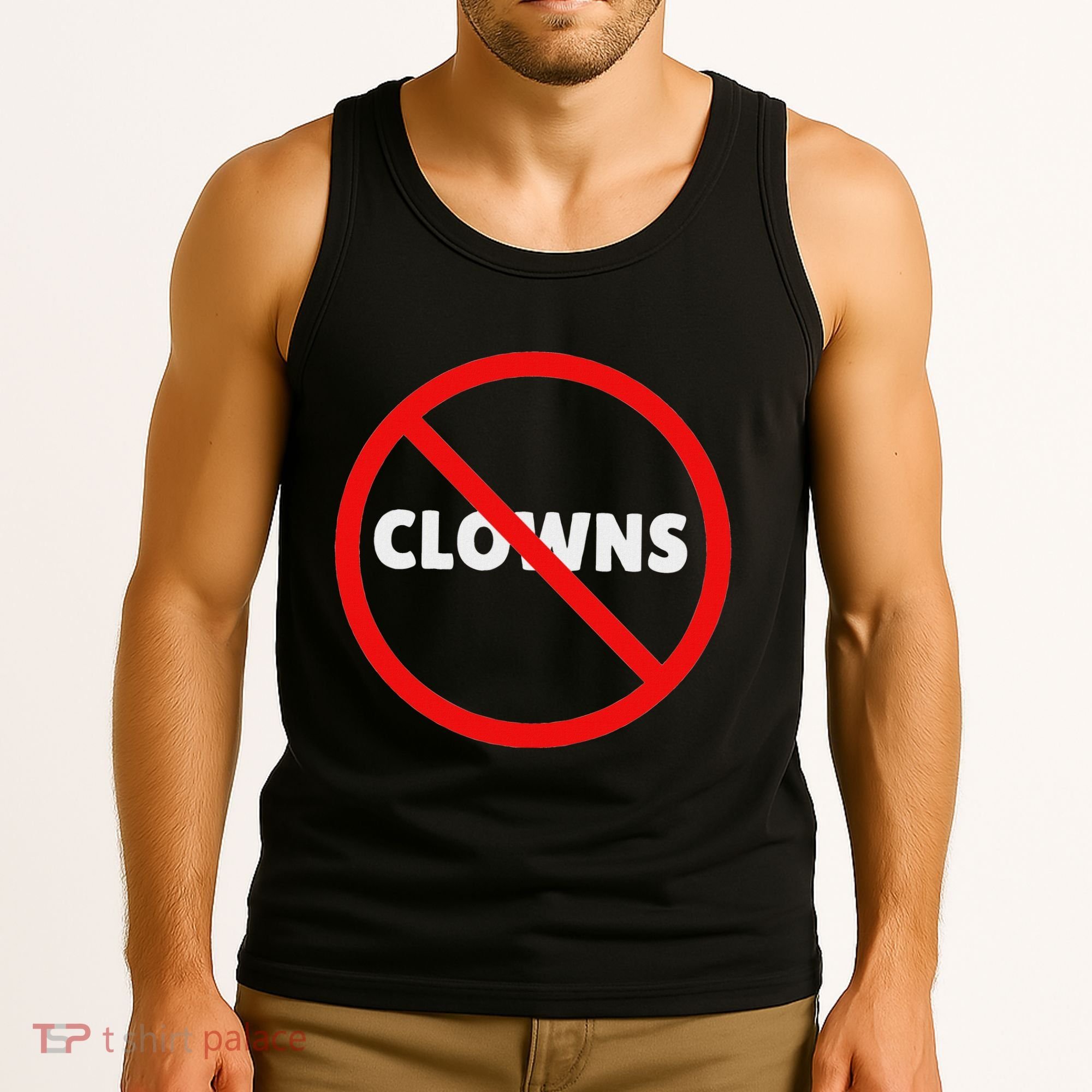 No Clowns Allowed Tank Top
