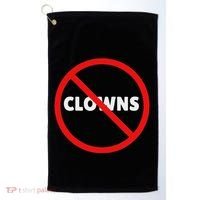 No Clowns Allowed Golf Towel thumb 0