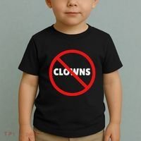 No Clowns Allowed Toddler T-Shirt thumb 2