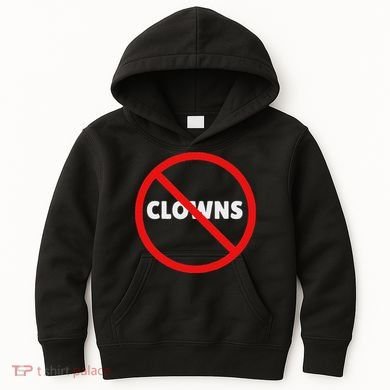 No Clowns Allowed Kids Hoodie