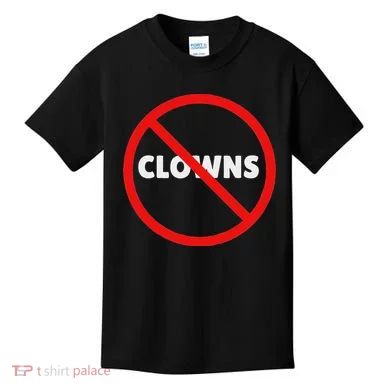 No Clowns Allowed Kids T-Shirt