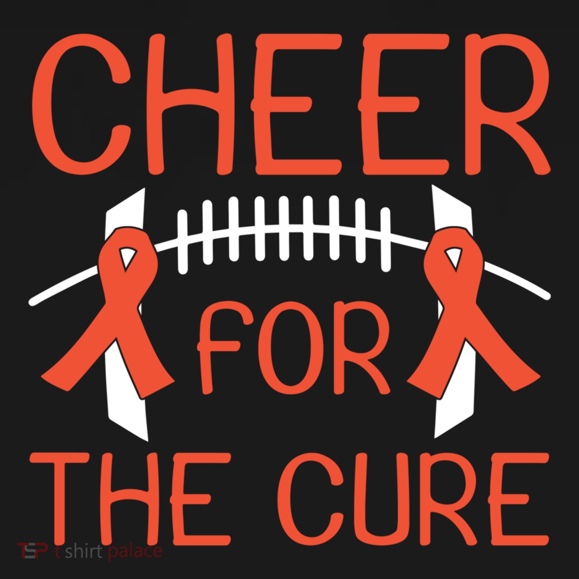 Ney Cancer Awareness Cheer For The Cure Football Gift Funny Gift Women's Hoodie