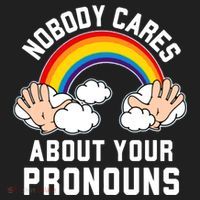 Nobody Cares About Your Pronouns Beanie thumb 2