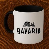 Neuschwanstein Castle And Forest Gift Bavaria Germany Souvenir Gift Coffee Mug thumb 2