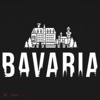 Neuschwanstein Castle And Forest Gift Bavaria Germany Souvenir Gift Women's Hoodie thumb 2