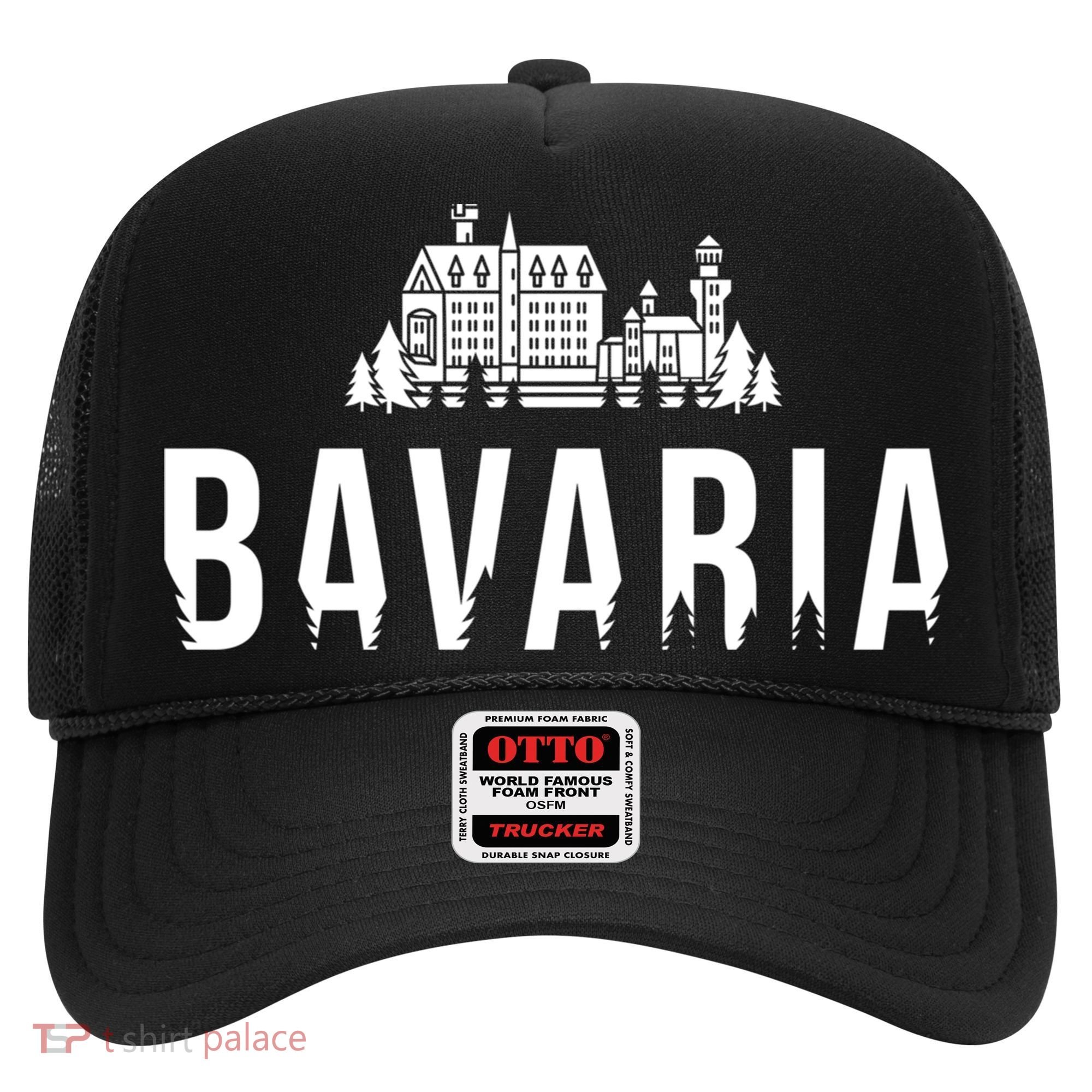 Neuschwanstein Castle And Forest Gift Bavaria Germany Souvenir Gift Hat
