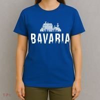 Neuschwanstein Castle And Forest Gift Bavaria Germany Souvenir Gift T-Shirt thumb 4