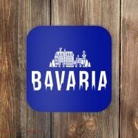 Neuschwanstein Castle And Forest Gift Bavaria Germany Souvenir Gift Coaster thumb 0