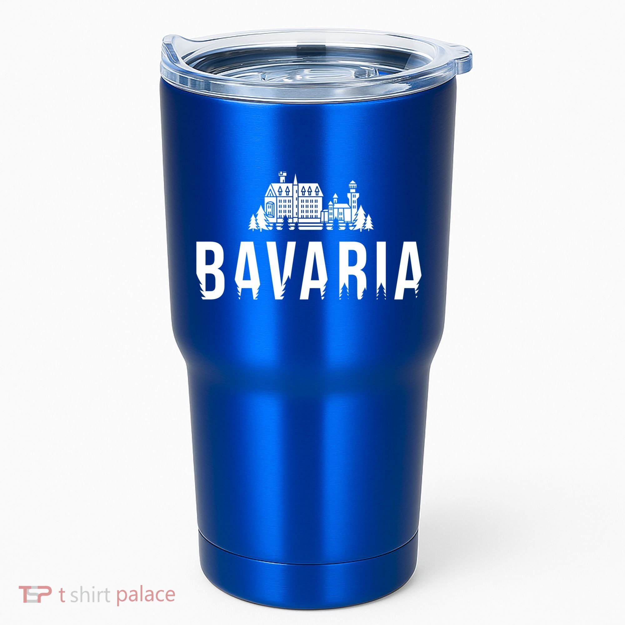 Neuschwanstein Castle And Forest Gift Bavaria Germany Souvenir Gift Tumbler