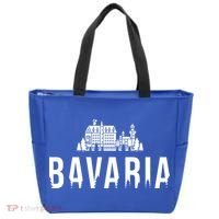 Neuschwanstein Castle And Forest Gift Bavaria Germany Souvenir Gift Tote Bag thumb 0