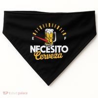 Necesito Cerveza Beer Lover USA-Made Doggie Bandana thumb 0