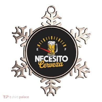 Necesito Cerveza Beer Lover Ornament