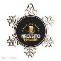 Necesito Cerveza Beer Lover Ornament thumb 0