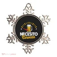 Necesito Cerveza Beer Lover Ornament thumb 0