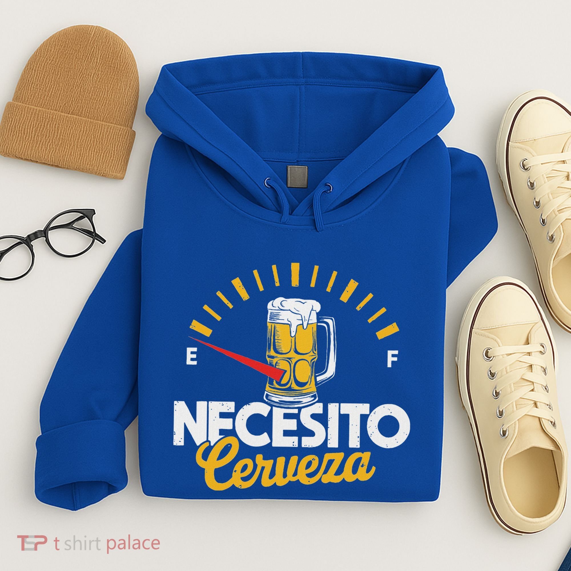 Necesito Cerveza Beer Lover Hoodie