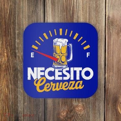 Necesito Cerveza Beer Lover Coaster