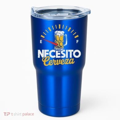 Necesito Cerveza Beer Lover Tumbler