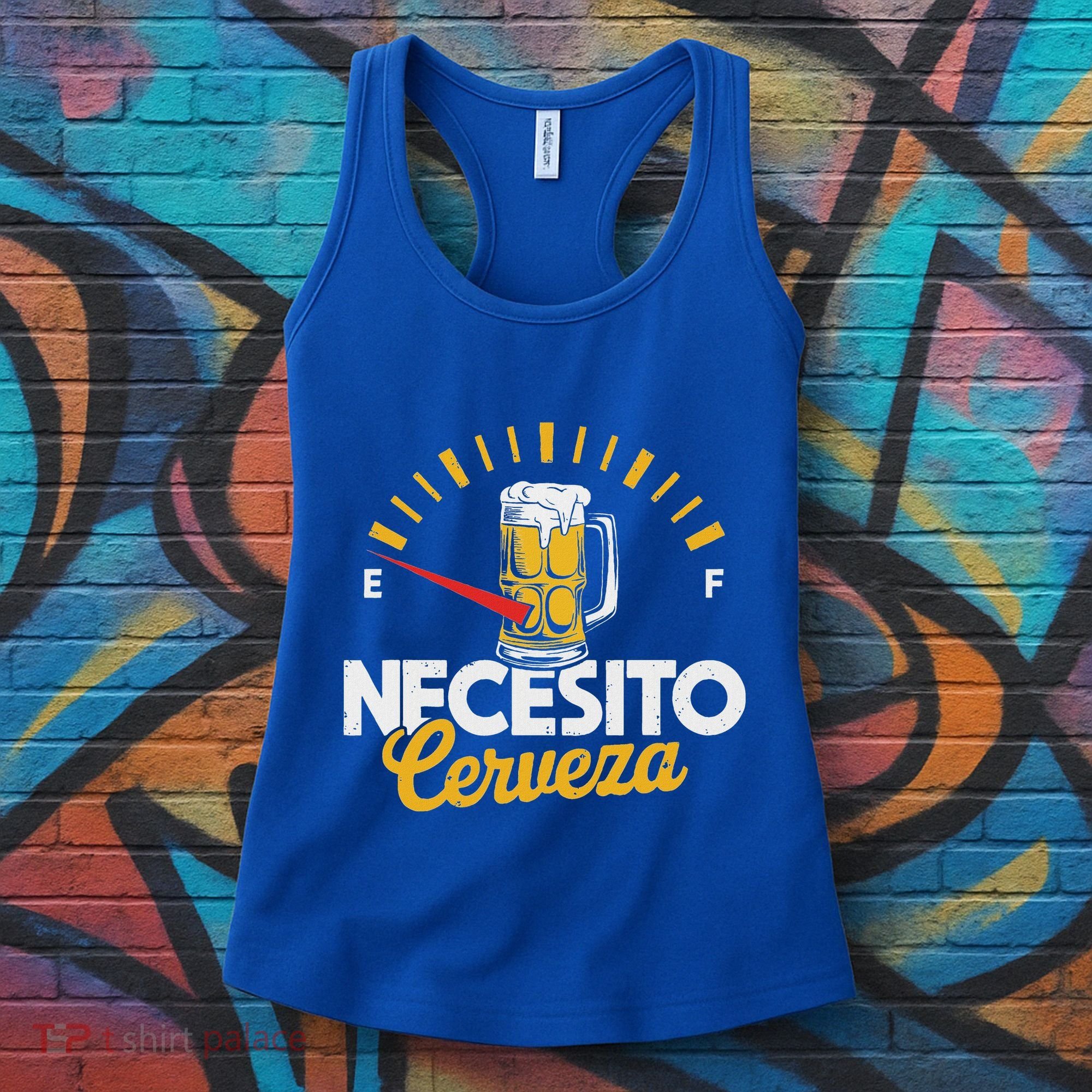 Necesito Cerveza Beer Lover Women's Tank Top