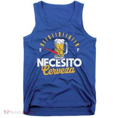 Necesito Cerveza Beer Lover Tank Top