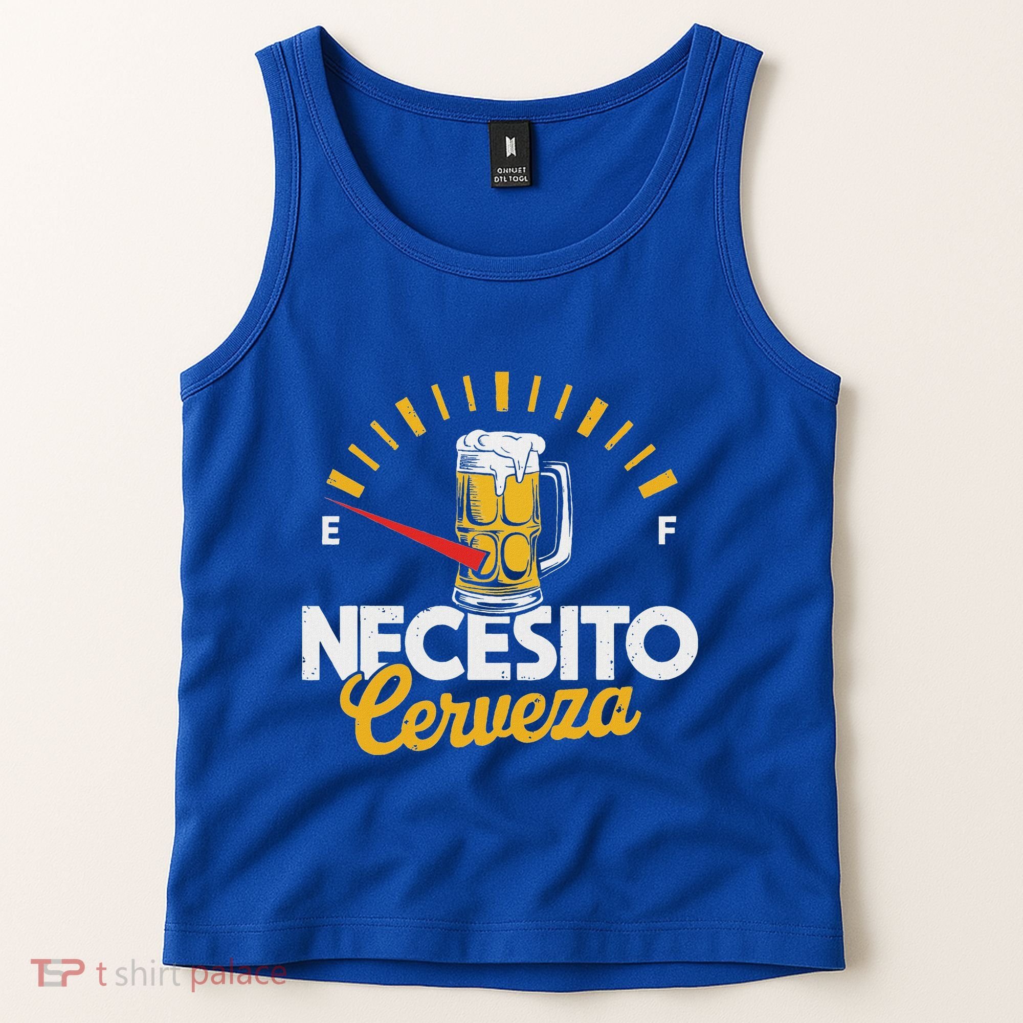 Necesito Cerveza Beer Lover Tank Top