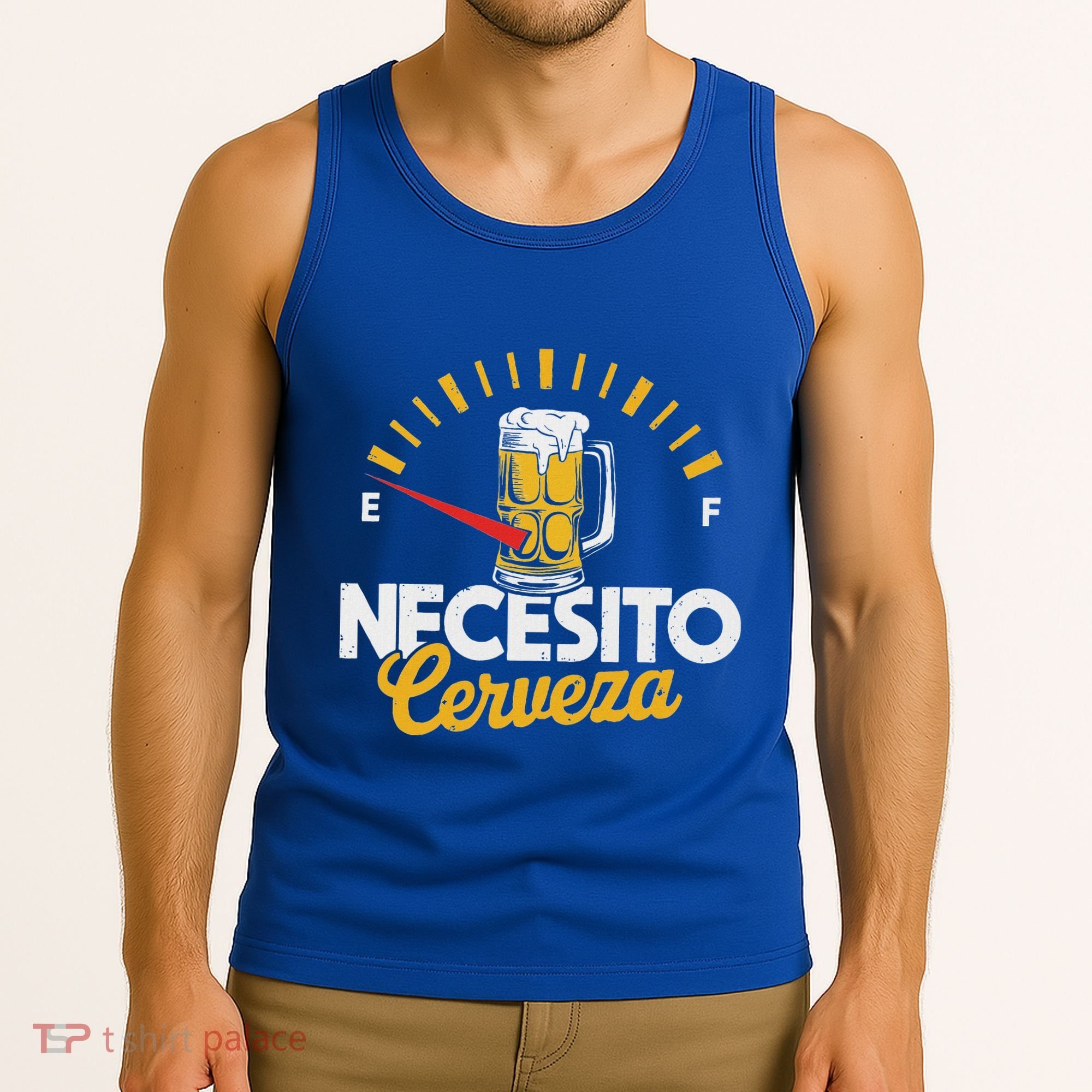Necesito Cerveza Beer Lover Tank Top