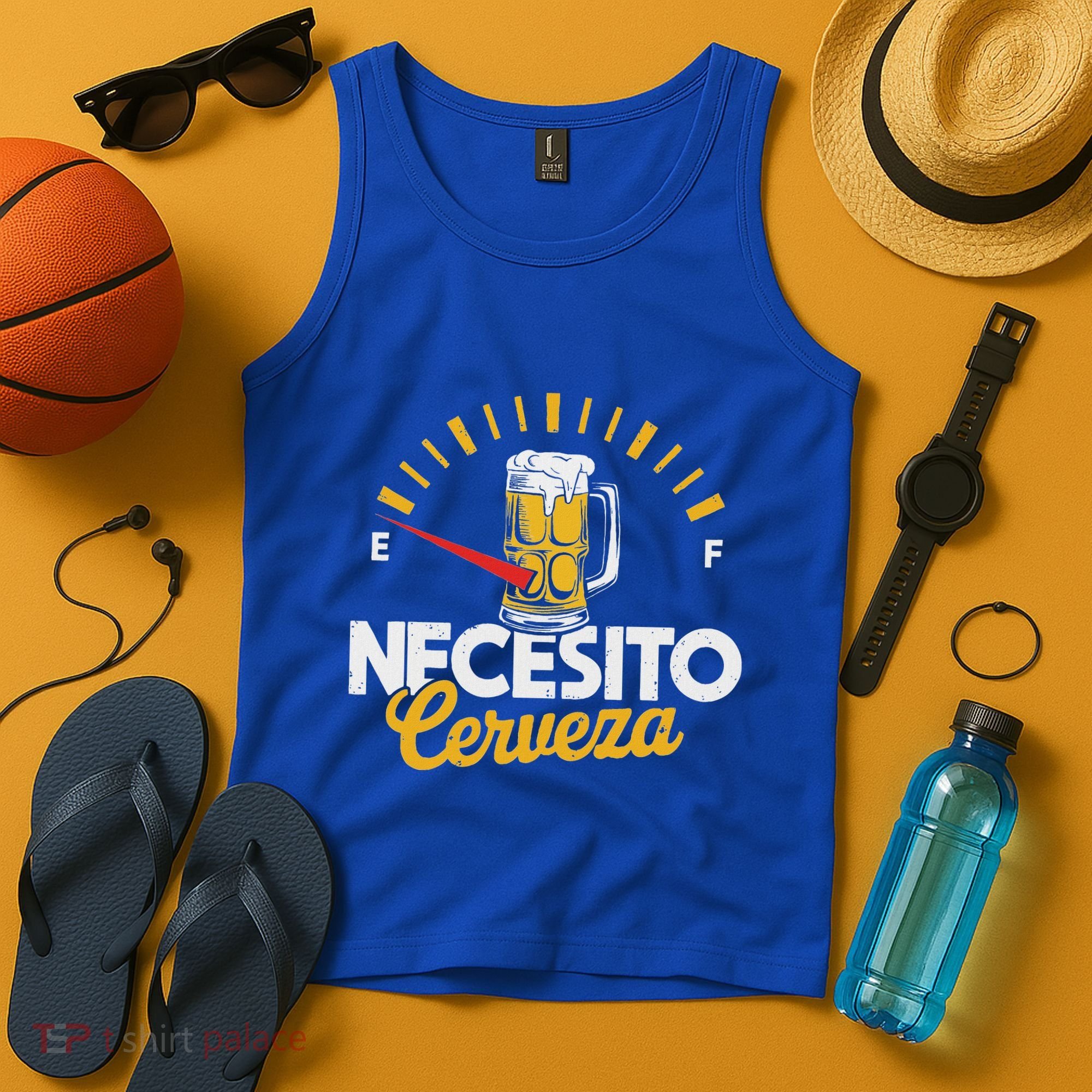 Necesito Cerveza Beer Lover Tank Top