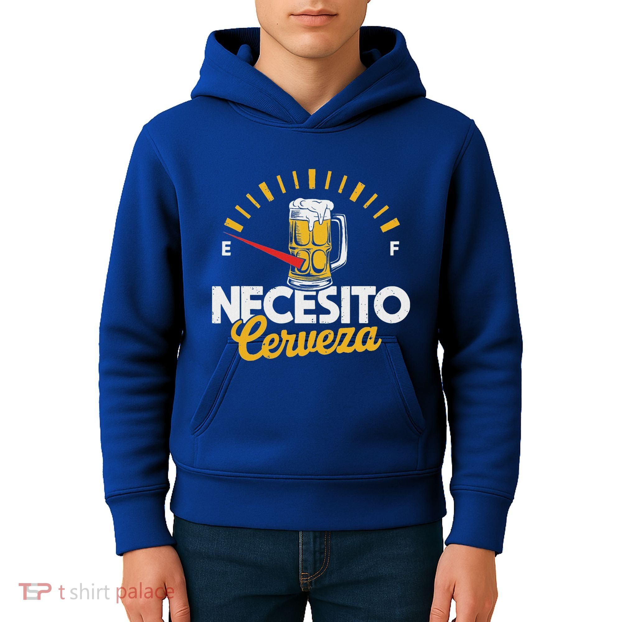 Necesito Cerveza Beer Lover Kids Hoodie