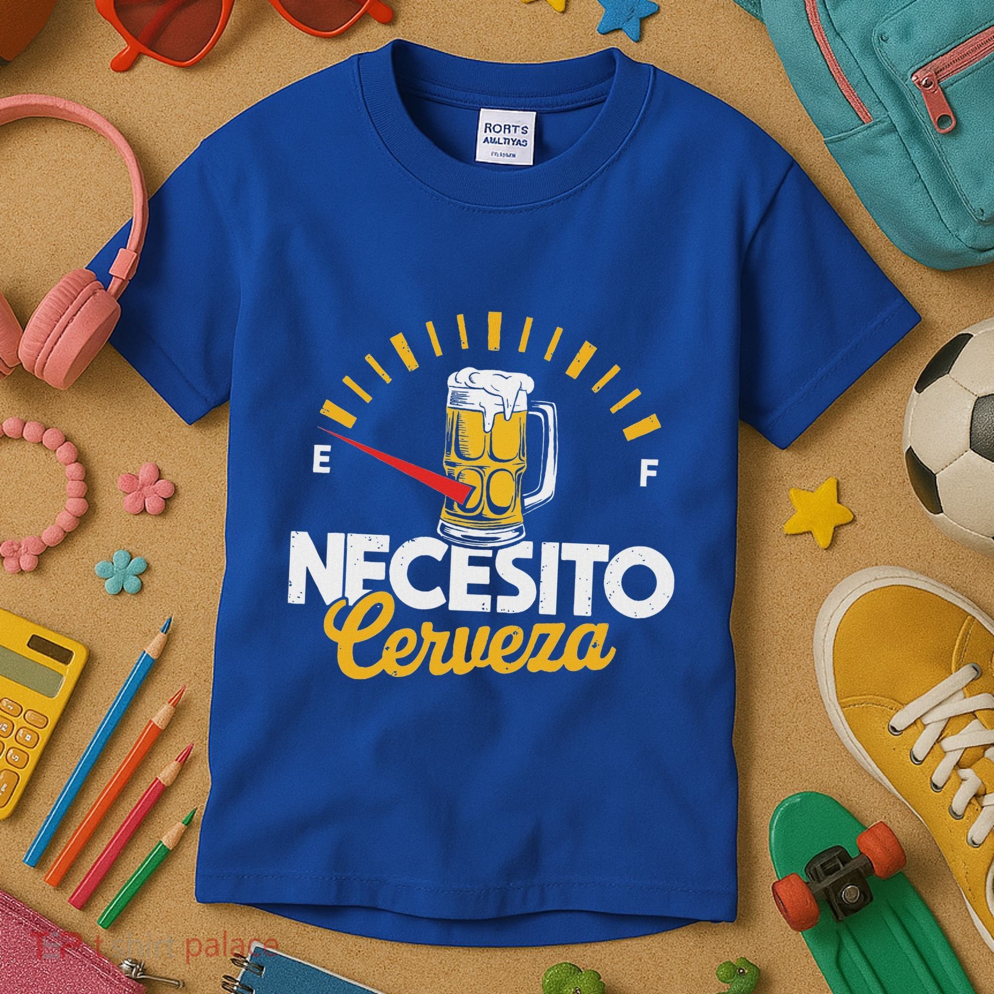 Necesito Cerveza Beer Lover Kids T-Shirt