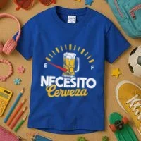 Necesito Cerveza Beer Lover Kids T-Shirt thumb 3