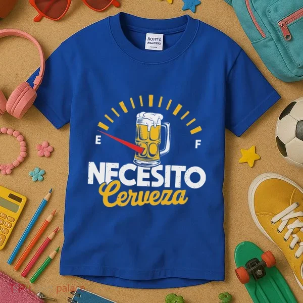 Necesito Cerveza Beer Lover Kids T-Shirt
