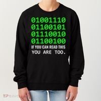 Nerd Computer Binary Code For Developer Geeks & Admins Women's Sweatshirt thumb 0