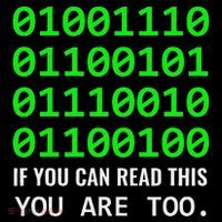 Nerd Computer Binary Code For Developer Geeks & Admins Bucket Hat thumb 4