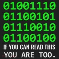 Nerd Computer Binary Code For Developer Geeks & Admins Tumbler thumb 3