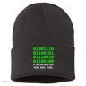 Nerd Computer Binary Code For Developer Geeks & Admins Sustainable Knit Beanie