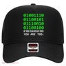 Nerd Computer Binary Code For Developer Geeks & Admins Hat