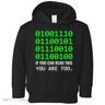 Nerd Computer Binary Code For Developer Geeks & Admins Toddler Hoodie
