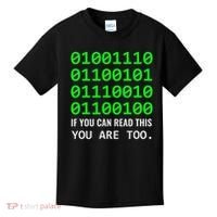 Nerd Computer Binary Code For Developer Geeks & Admins Kids T-Shirt thumb 0