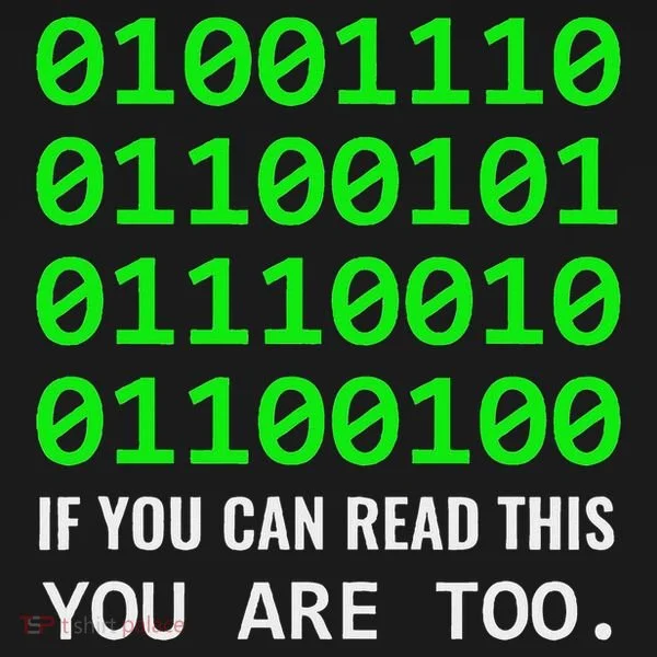 Nerd Computer Binary Code For Developer Geeks & Admins Tote Bag