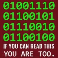 Nerd Computer Binary Code For Developer Geeks & Admins Christmas Stocking thumb 1