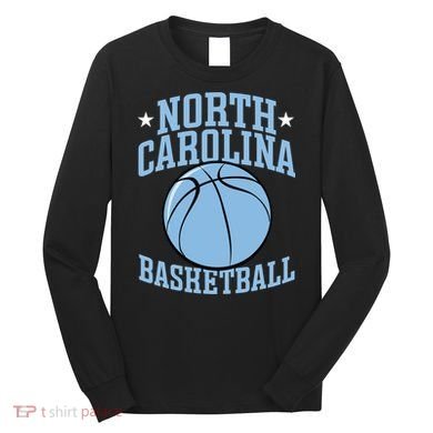 North Carolina Basketball Long Sleeve Shirt