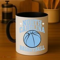 North Carolina Basketball Coffee Mug thumb 4