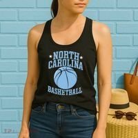 North Carolina Basketball Women's Tank Top thumb 2