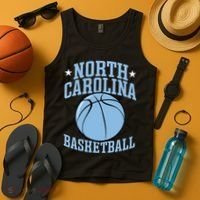 North Carolina Basketball Tank Top thumb 4
