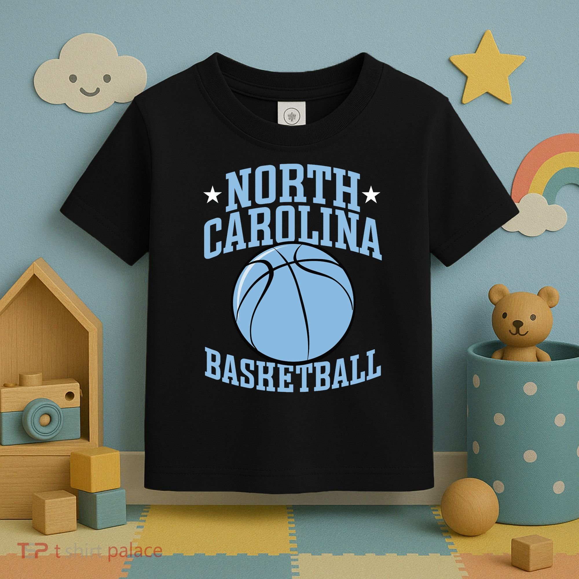 North Carolina Basketball Toddler T-Shirt