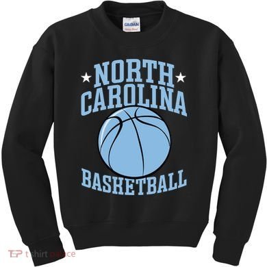 North Carolina Basketball Kids Sweatshirt
