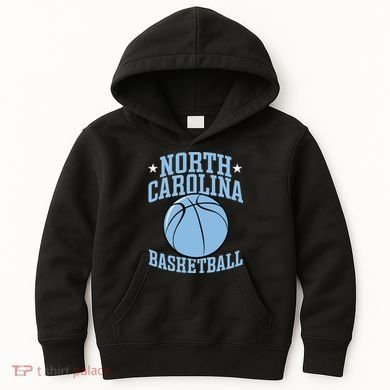 North Carolina Basketball Kids Hoodie