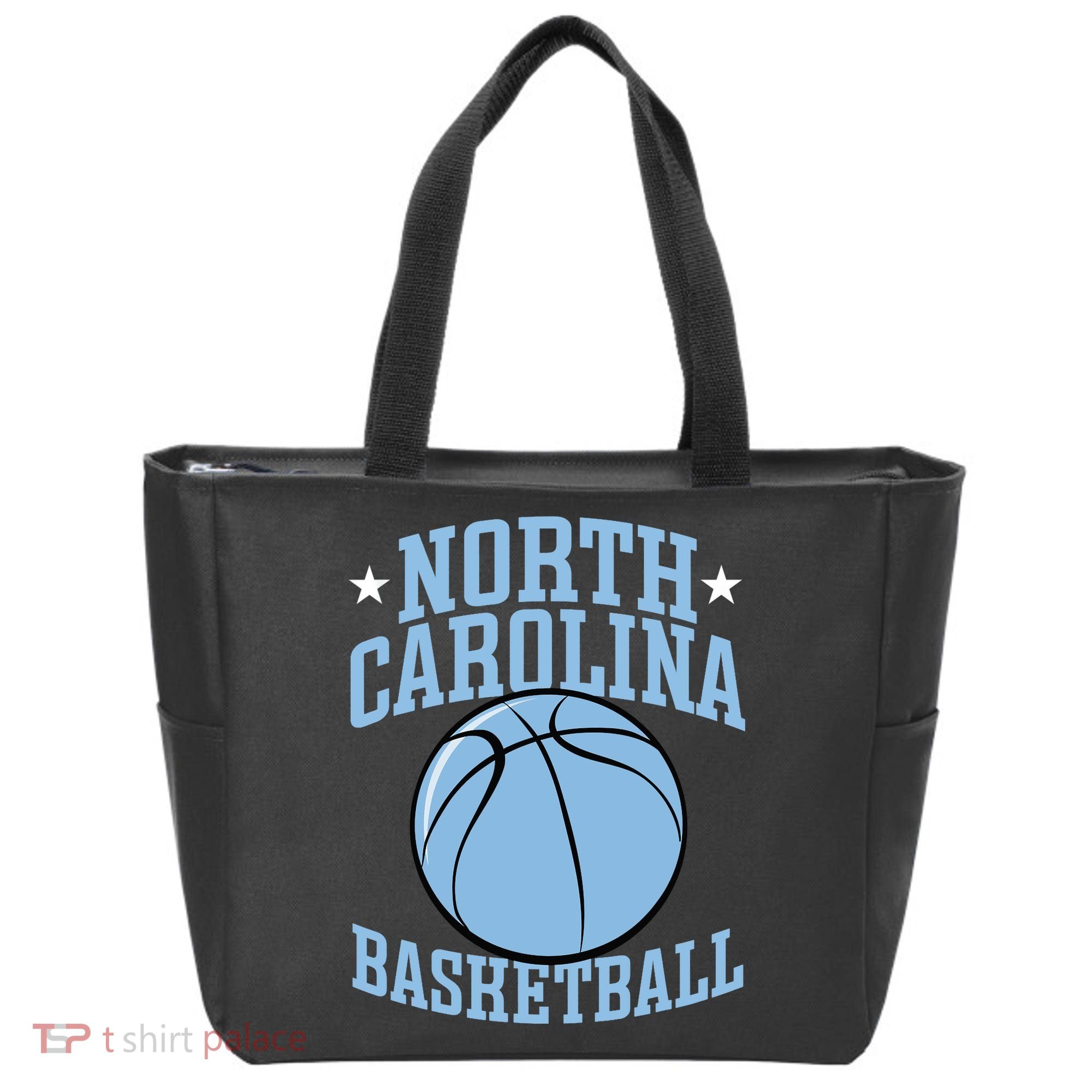 North Carolina Basketball Tote Bag