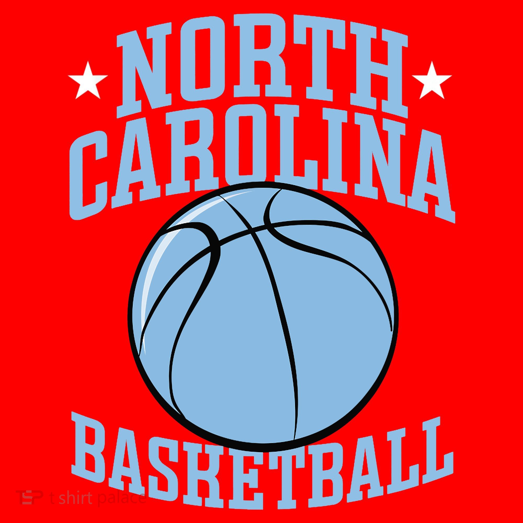 North Carolina Basketball Santa Hat