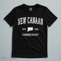 New Canaan Connecticut Ct Vintage Sports T-Shirt thumb 5