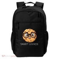 National Chocolate Chip Cookie Day Funny Smart Cookie Gift Backpack thumb 0